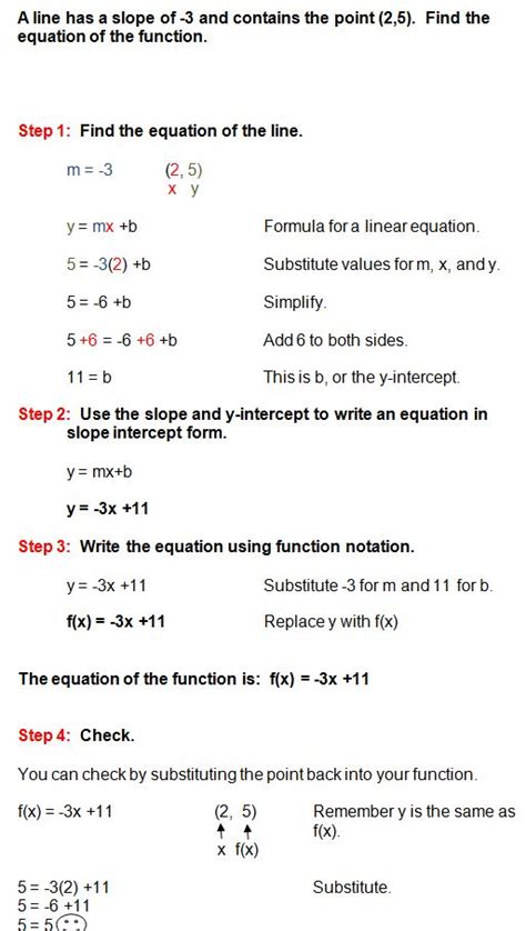 Image result for Linear Function Examples Math