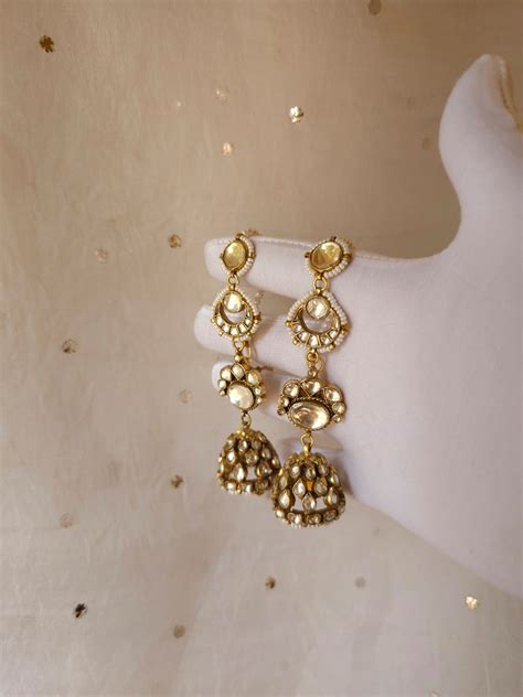 Tilottama jhumka earrings – RACHNA GOYAL