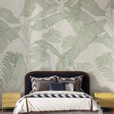 Line and Dine tropical wallpaper – House Of Ikari