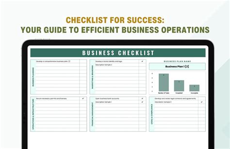 Image result for Business Process Checklist Template