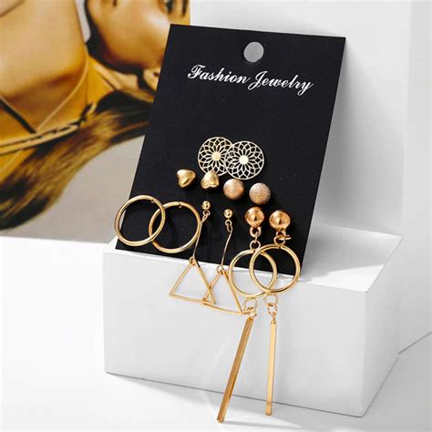 Buy Mesmerizing Heart Round Designs Adorable Earrings For Women in Bulk ...