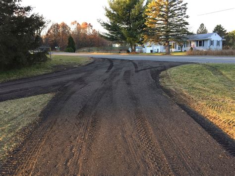 Hire-it-Done - Crushed Asphalt Driveway | The Wolven House Project