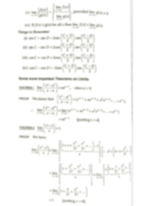 Image result for Limits Notes