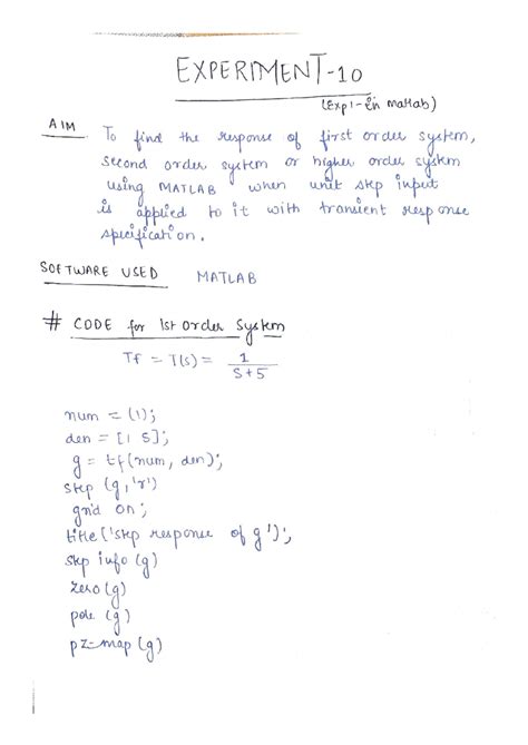 Control System Lab - Control System Design Laboratory - GRAPH(S): GRAPH ...