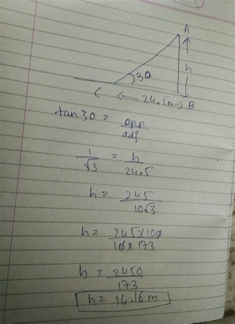 An object is dropped from height. It moves through a distance of 24.5m ...