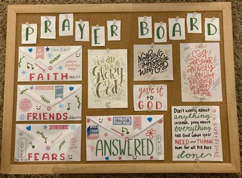 Prayer Board Ideas
