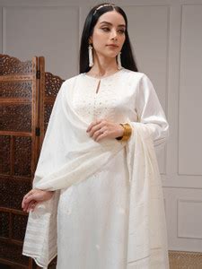 Vishudh Women Kurta Pant Attached Dupatta Set - Buy Vishudh Women Kurta ...