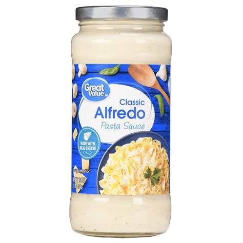 Great Value Classic Alfredo Pasta Sauce, 16 oz - Walmart.com