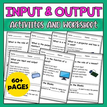 Computer Input and Output Worksheet 的图像结果