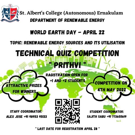 World Health Day 2022- Technical Quiz Competition – “Prithvi” – St ...