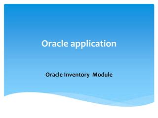Image result for Oracle Inventory Module