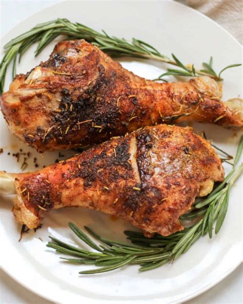 Easy Roasted Turkey Legs - Savas Kitchen