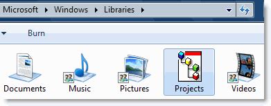 Image result for Windows 7 Library
