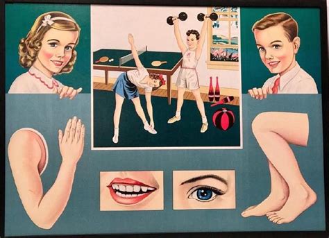 Retro Exercise Children 的图像结果