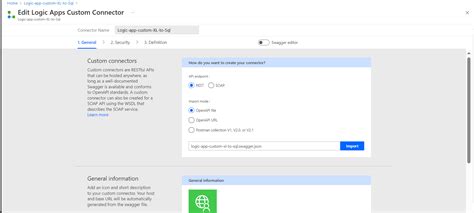Use Logic Apps Custom Connector 的图像结果