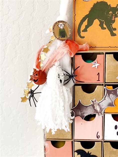 Diy halloween advent calendar 13 days of halloween – Artofit
