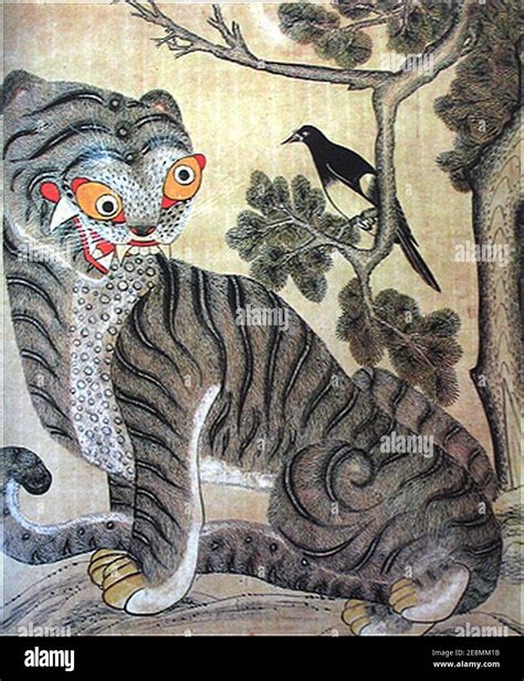 Magpie and tiger hi-res stock photography and images - Alamy