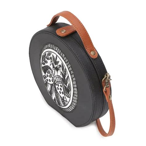 Peacock hand Embroidered women Sling Bag (White) – GoneCase