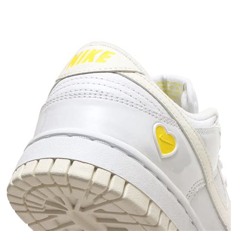 NIKE WMNS DUNK LOW WHITE/SAIL-OPTI YELLOW（ナイキ ウィメンズ ダンク LOW-ホワイト ...