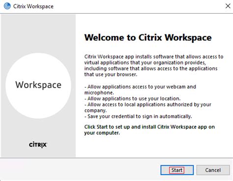 Image result for Self-Installation Citrix Workspace
