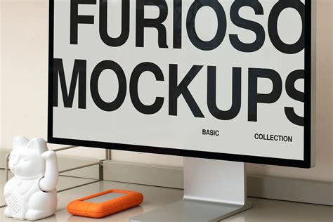 Mac Studio Display Mockup 03FM | Premium & Free PSD Mockup Store