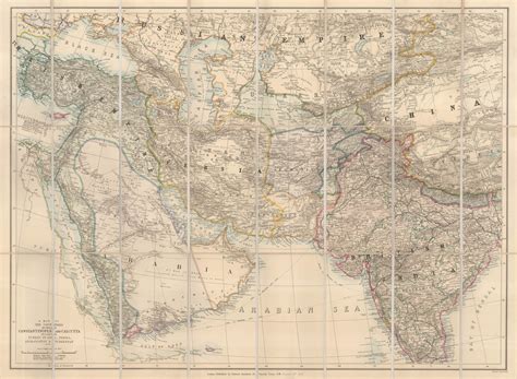Middle East And Central Asia Map OSME Region Map – Ornithological