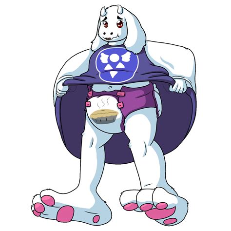 Toriel diaper clean by Blerdenfundle on DeviantArt