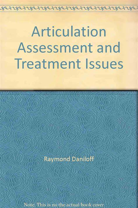 Articulation assessment and treatment issues : Amazon.in: Books