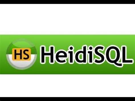 Image result for HeidiSQL Tutorial