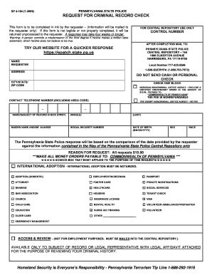 Criminal History Background Check Act 34 - Fill and Sign Printable ...