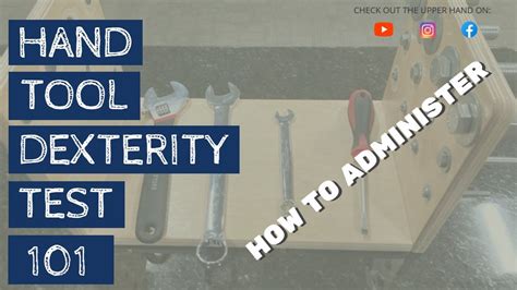 Rezultat imagine pentru Hand Tool Test