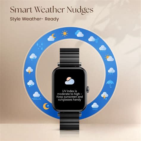 Buy Online Fastrack Noir Charm Women Smartwatch 1.65" inch AMOLED ...