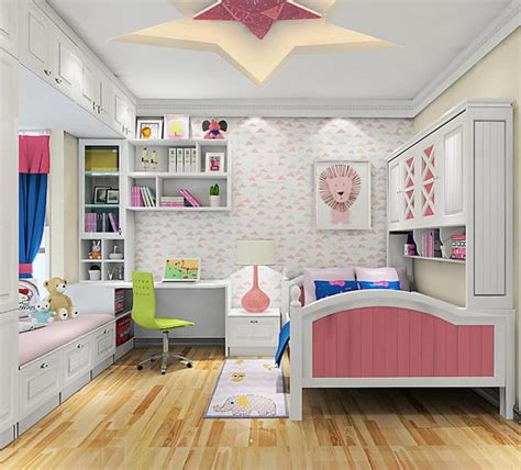 韩式儿童房间卧室装修效果图大全图片_别墅设计图