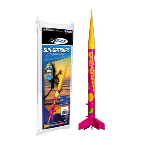 Sun-Sational™ Model Rocket - Colorful, Easy-to-Build Rocket Kit | Estes ...