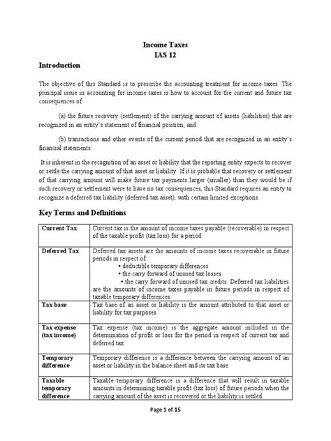 Image result for IAS 12