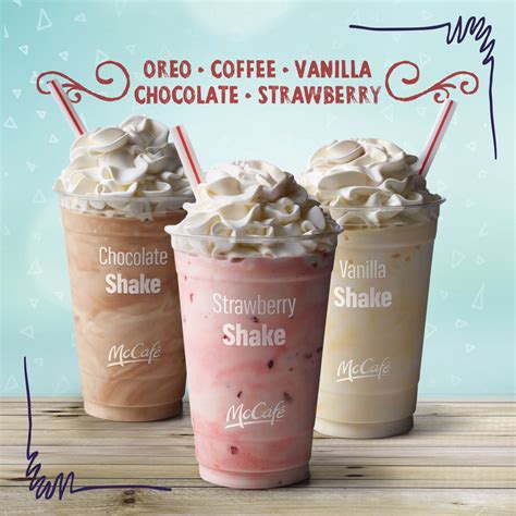 mcdonald's strawberry mccafe shake