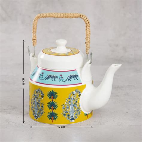 Buy Clay Craft India Circus Mystical Garden Multicolour Ceramic Desi ...