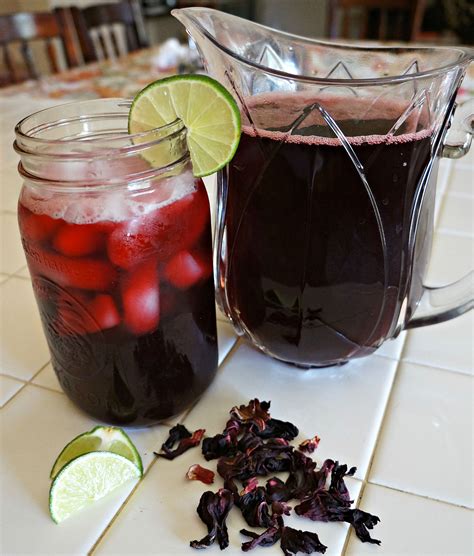 Refreshing Latin Drink: Agua de Jamaica/ Hibiscus Tea Recipe