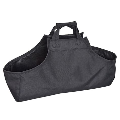Buy Large Canvas Firewood Carrier Log Tote Bag Indoor Fireplace Log ...