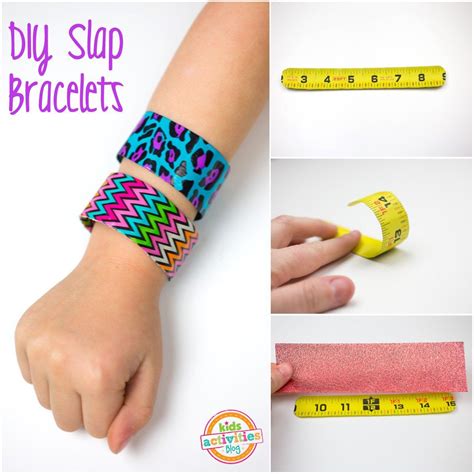 Diy slap bracelets are easy to make – Artofit