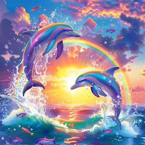 Pin on OceanLife in 2024 | Dolphin art, Animal wallpaper, Pretty ...