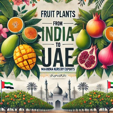 Exporting Quality Fruit Plants from India to UAE with Kadiyam Nursery ...