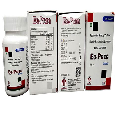 EG-PREG Tablets Lavanya Biotech