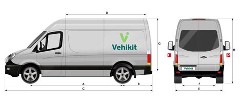 Ford Transit et e Transit Dimensions | Vehikit