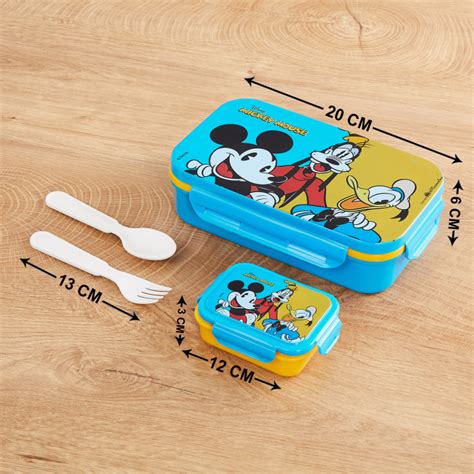 Buy Disney Micky Print Lunch Box- Set of 4 pcs. from Home Centre at ...