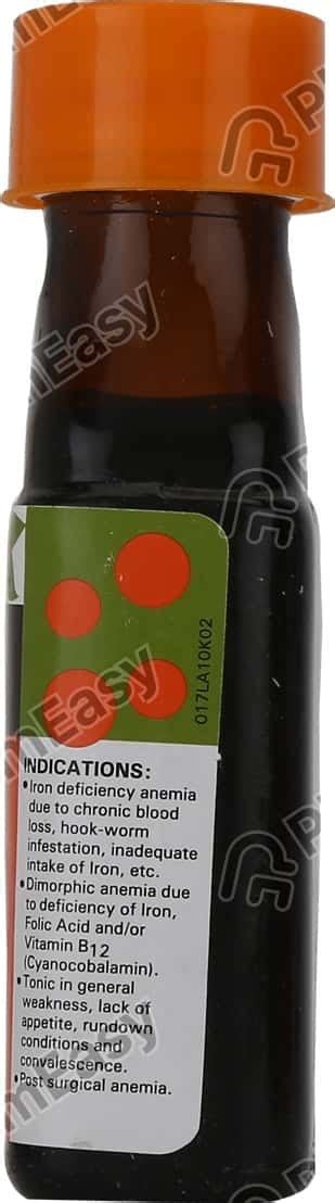 Dexorange Orange Flavour Paed Syrup 60ml: Uses, Side Effects, Price ...