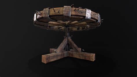 3D model Breaking Wheel Torture VR / AR / low-poly | CGTrader