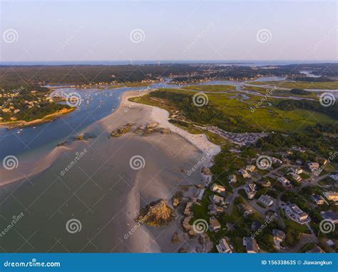 Wingaersheek Beach, Cape Ann, Massachusetts, USA Stock Image - Image of ...