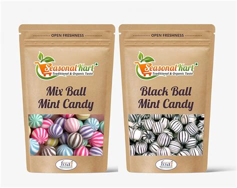 SEASONALKART Combo Pack of Colorful Drops Candy 400 gm & Zebra Drops ...