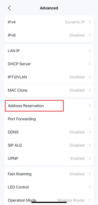 How to configure Address Reservation on a Halo - Welcome to MERCUSYS